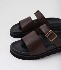 VACATE AL DARK BROWN LEATHER