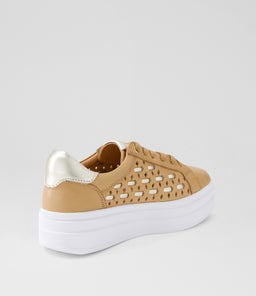 ILONA AL CAMEL GOLD LEATHER