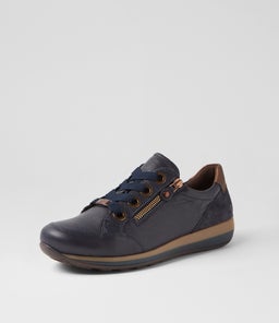 OSAKA 87 AR NAVY NUT TAN LEATHER