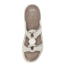 COURTYARD 10 AR SILVER PRINT LEATHER