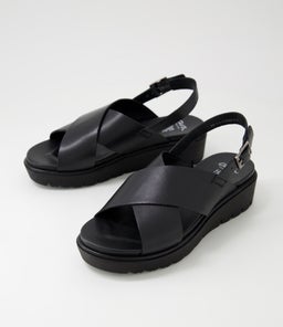 BILBAO 02 AR BLACK LEATHER