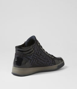 ROM ST HIGH 99 AR NAVY BLAU PATENT LEATHER