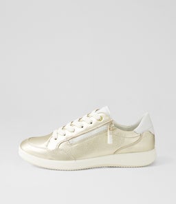 ROMA 01 AR PLATINUM WHITE LEATHER