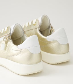 ROMA 01 AR PLATINUM WHITE LEATHER