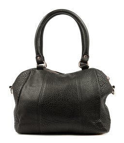 FORCE OF BEING AX BLACK BUBBLE LEATHER