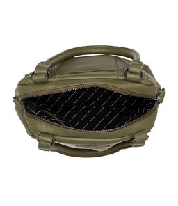 LAST MOUNTAINS BAG AX KHAKI LEATHER