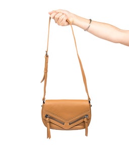 TRANSITORY BAG AX TAN LEATHER