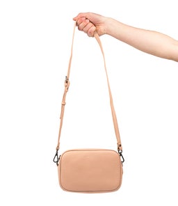 PLUNDER BAG I AX PINK LEATHER