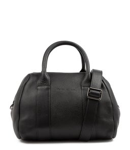 AS SHE PLEASES AX BLACK LEATHER