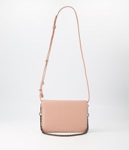 SHE BURNS AX DUSTY PINK LEATHER