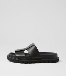 MOON DANCER AX BLACK LEATHER