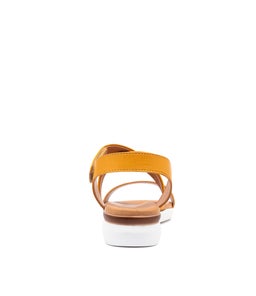 ZANNIA BE YELLOW LEATHER