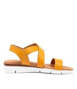 ZANNIA BE YELLOW LEATHER