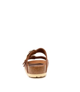 ARIZONA BIG BUCKLE COGNAC OILED LEATHER