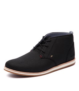 DALSTON WAXED BLACK CANVAS