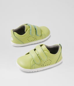 SU GRASS COURT BQ SHADOW LIME LEATHER