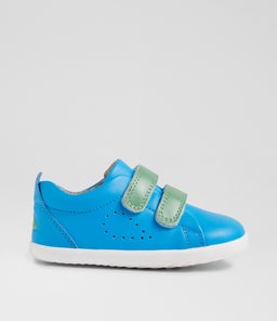 SU GRASS COURT BQ BRILLIANT BLUE LEATHER