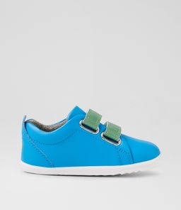 SU GRASS COURT BQ BRILLIANT BLUE LEATHER