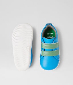 SU GRASS COURT BQ BRILLIANT BLUE LEATHER