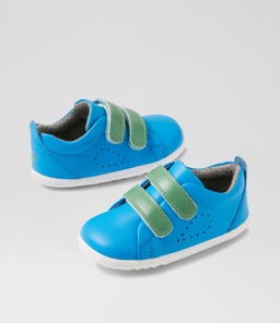 SU GRASS COURT BQ BRILLIANT BLUE LEATHER