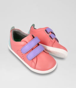 IW GRASS COURT BQ OCEAN CORAL MAUVE COMBO LEATHER