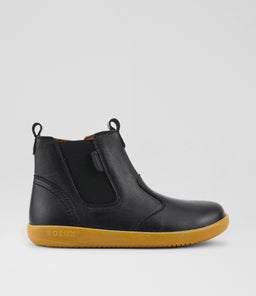 KP JODHPUR BQ BLACK LEATHER