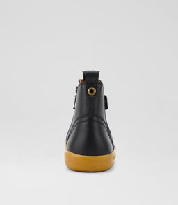 KP JODHPUR BQ BLACK LEATHER