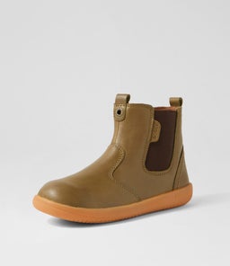 KP JODHPUR BQ OLIVE TOFFEE LEATHER