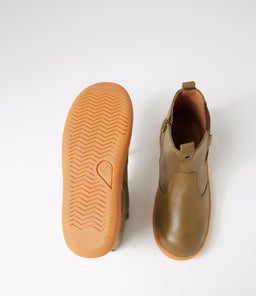 KP JODHPUR BQ OLIVE TOFFEE LEATHER