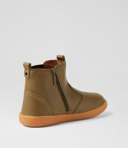 KP JODHPUR BQ OLIVE TOFFEE LEATHER