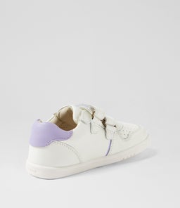 IW RILEY BQ WHITE LILAC LEATHER