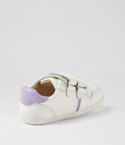 SU RILEY BQ WHITE LILAC LEATHER