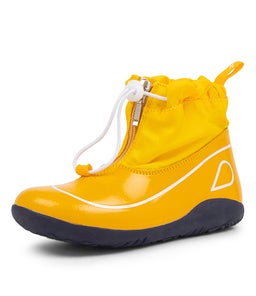 KP SPLASH BQ YELLOW LEATHER CANVAS