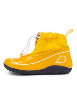 KP SPLASH BQ YELLOW LEATHER CANVAS