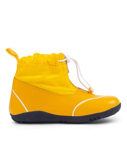 KP SPLASH BQ YELLOW LEATHER CANVAS