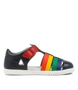 KP TIDAL BQ NAVY MULTI LEATHER