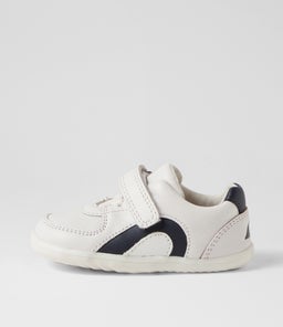 SU COMET BQ WHITE NAVY LEATHER
