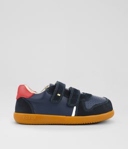 KP RILEY BQ NAVY RED LEATHER