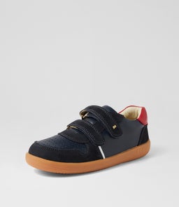 KP RILEY BQ NAVY RED LEATHER