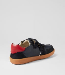 KP RILEY BQ NAVY RED LEATHER