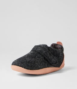 XP MARVEL FELT BQ CHARCOAL ROSE LEATHER