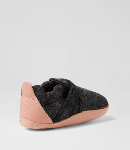 XP MARVEL FELT BQ CHARCOAL ROSE LEATHER
