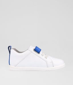IW PACE BQ OPTICAL WHITE GENTIAN BLUE LEATHER