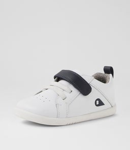 IW PACE BQ OPTICAL WHITE NAVY LEATHER