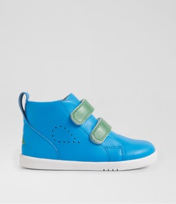 IW GRASS COURT HIGH BQ BRILLIANT BLUE LEATHER