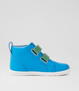 IW GRASS COURT HIGH BQ BRILLIANT BLUE LEATHER