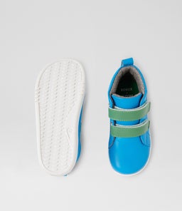 IW GRASS COURT HIGH BQ BRILLIANT BLUE LEATHER