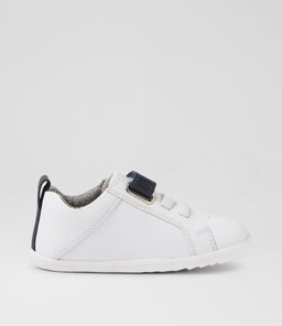 SU PACE BQ OPTICAL WHITE NAVY LEATHER