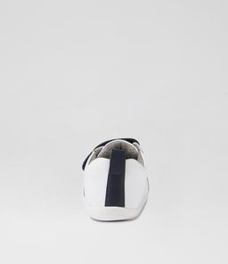 SU PACE BQ OPTICAL WHITE NAVY LEATHER