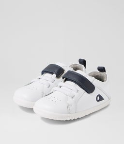 SU PACE BQ OPTICAL WHITE NAVY LEATHER